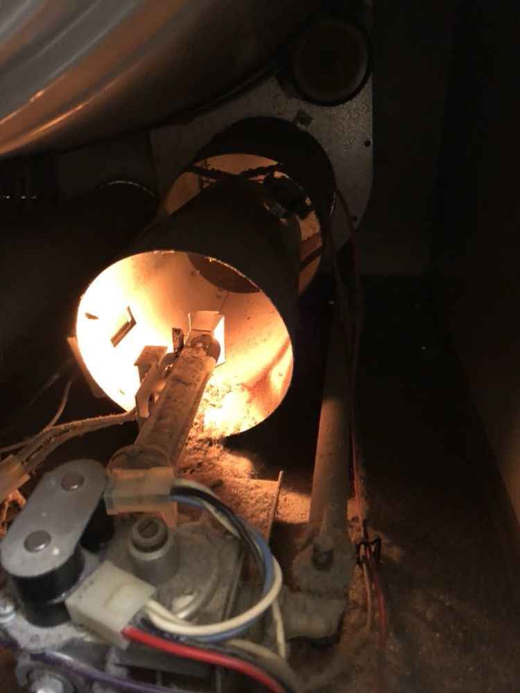 Gas dryer repair