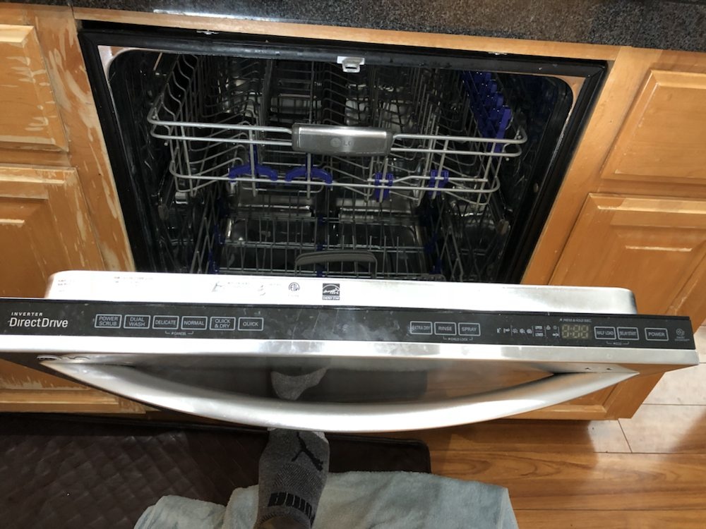 LG Direct drive dishwasher repair